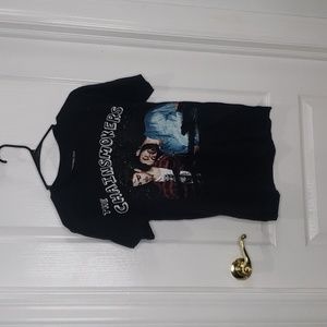 The Chainsmokers Band T-Shirt Black Memories Tour 2017 Size Small
